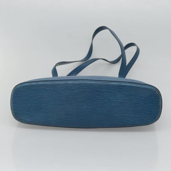 LOUIS VUITTON Epi Lussac Shoulder Bag Blue M52285 - Picture 9 of 12